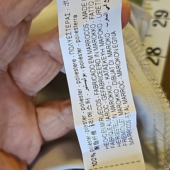 Zara slip dress. Called water color. Gray with large flowers. Size small. - Picture 9 of 11